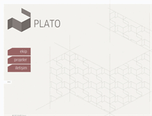 Tablet Screenshot of platogroup.net